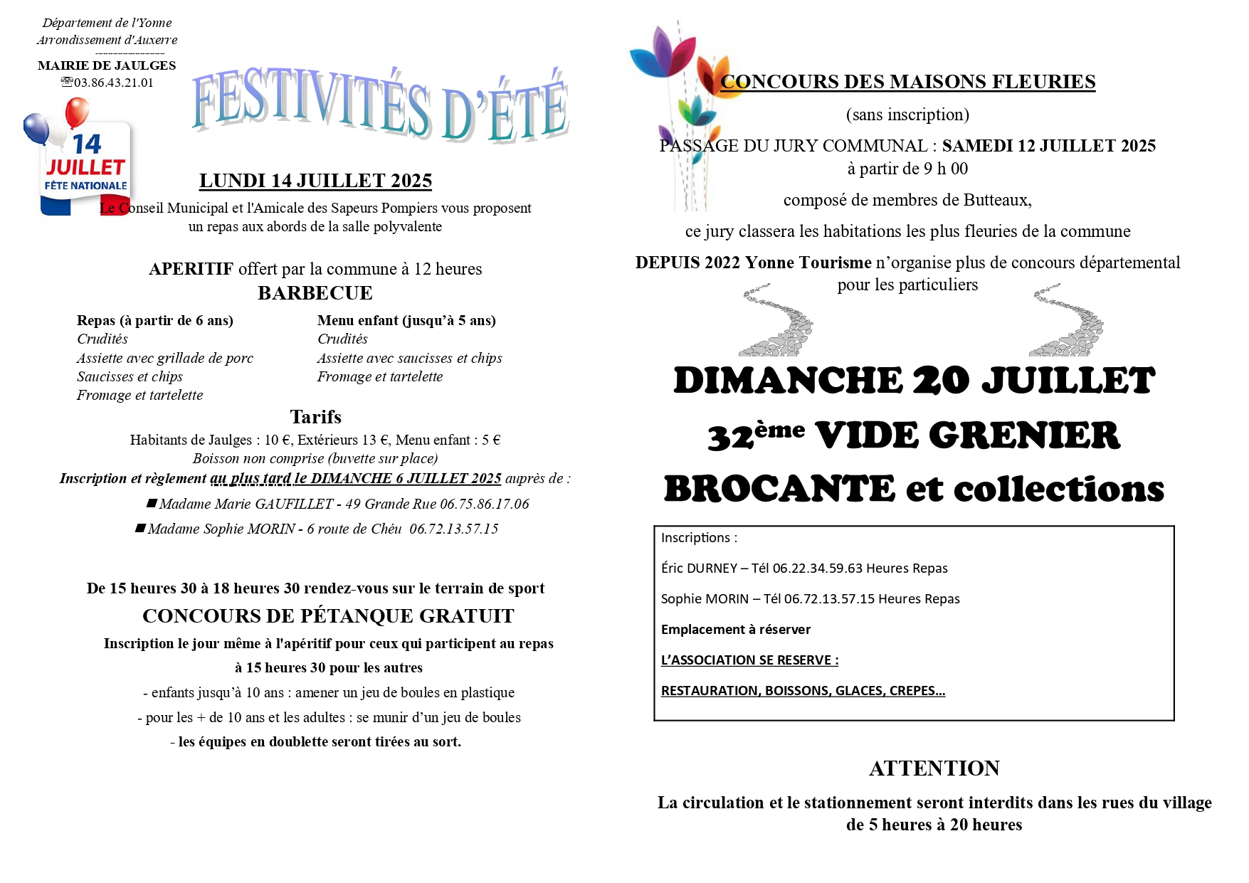 Festivités d'été