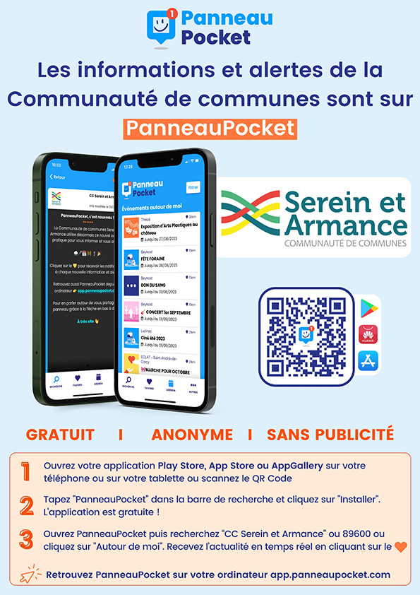 Panneau Pocket CCSA